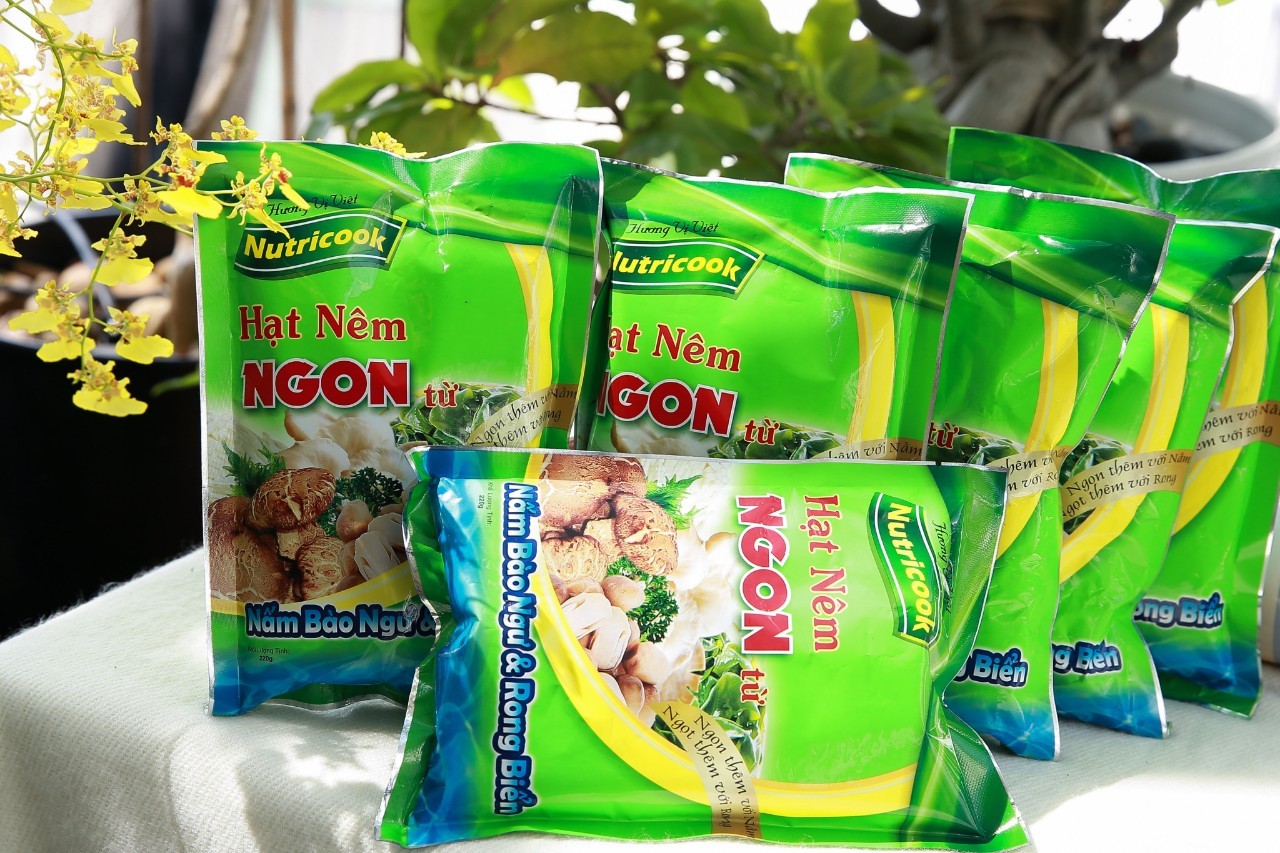 Hạt nêm Nutri nấm bào ngư, rong biển 2Kg